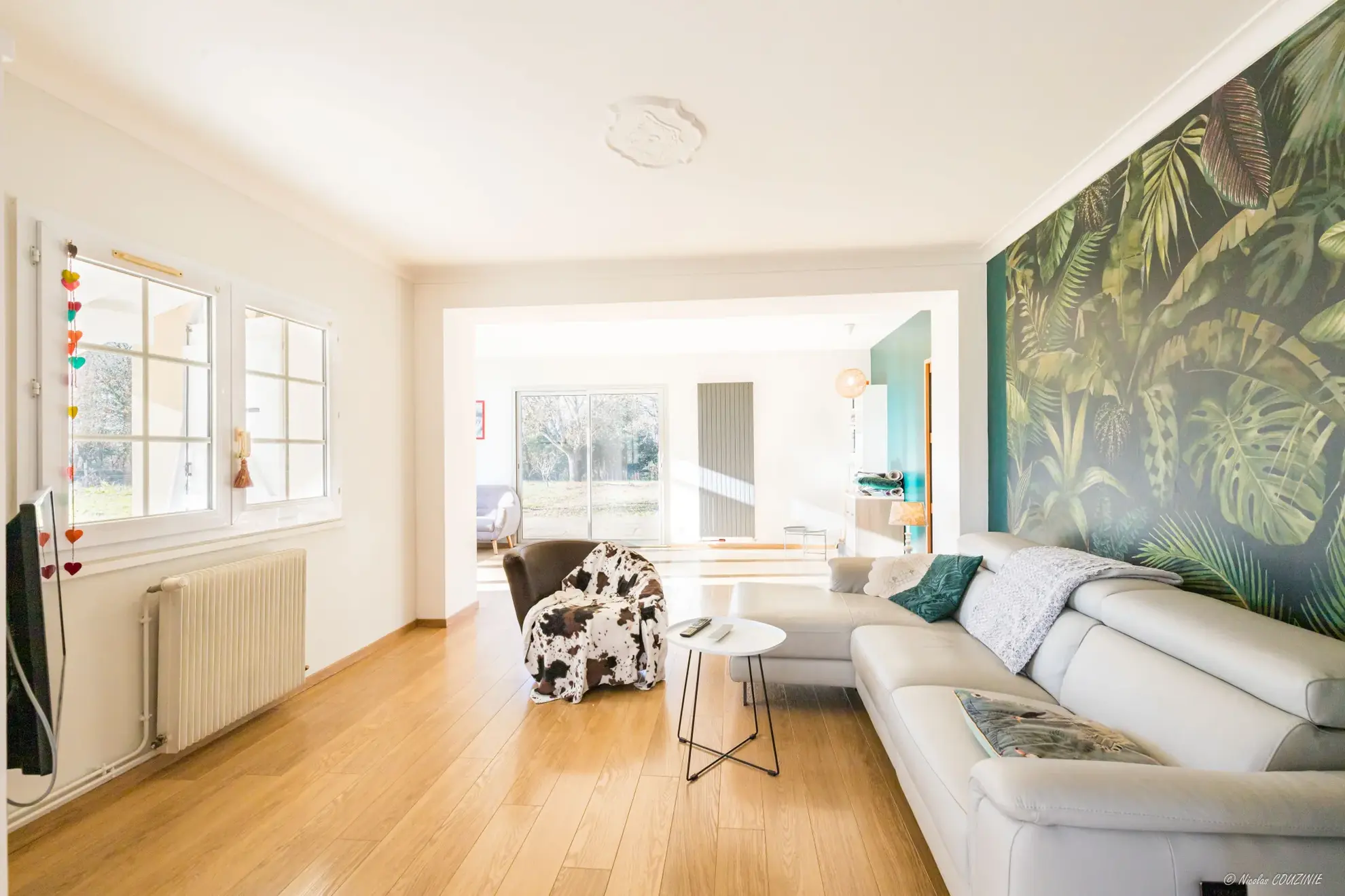 Maison familiale avec terrain spacieux à Fousseret - 4 chambres, bois privé, proximité village 