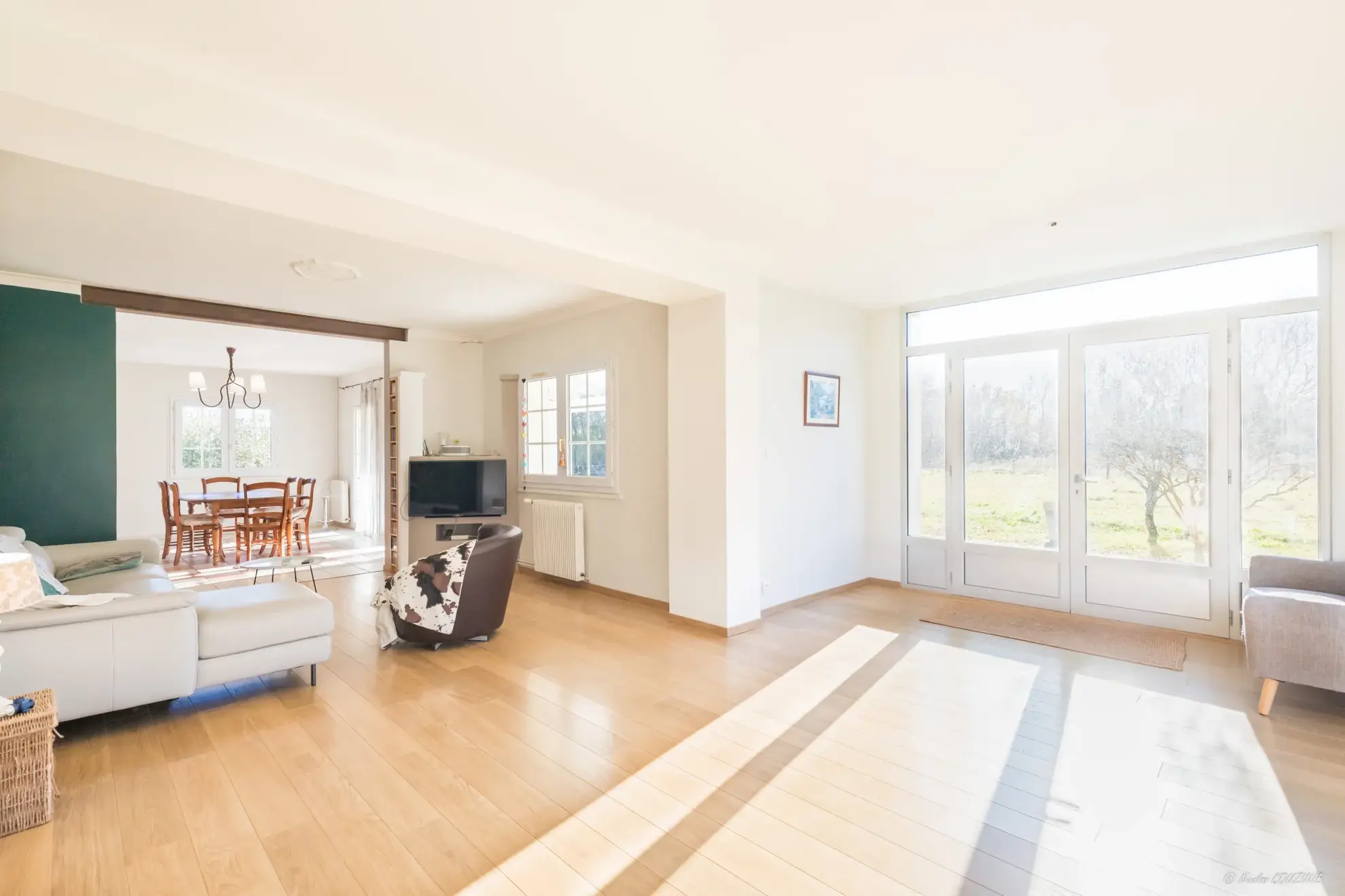 Maison familiale avec terrain spacieux à Fousseret - 4 chambres, bois privé, proximité village