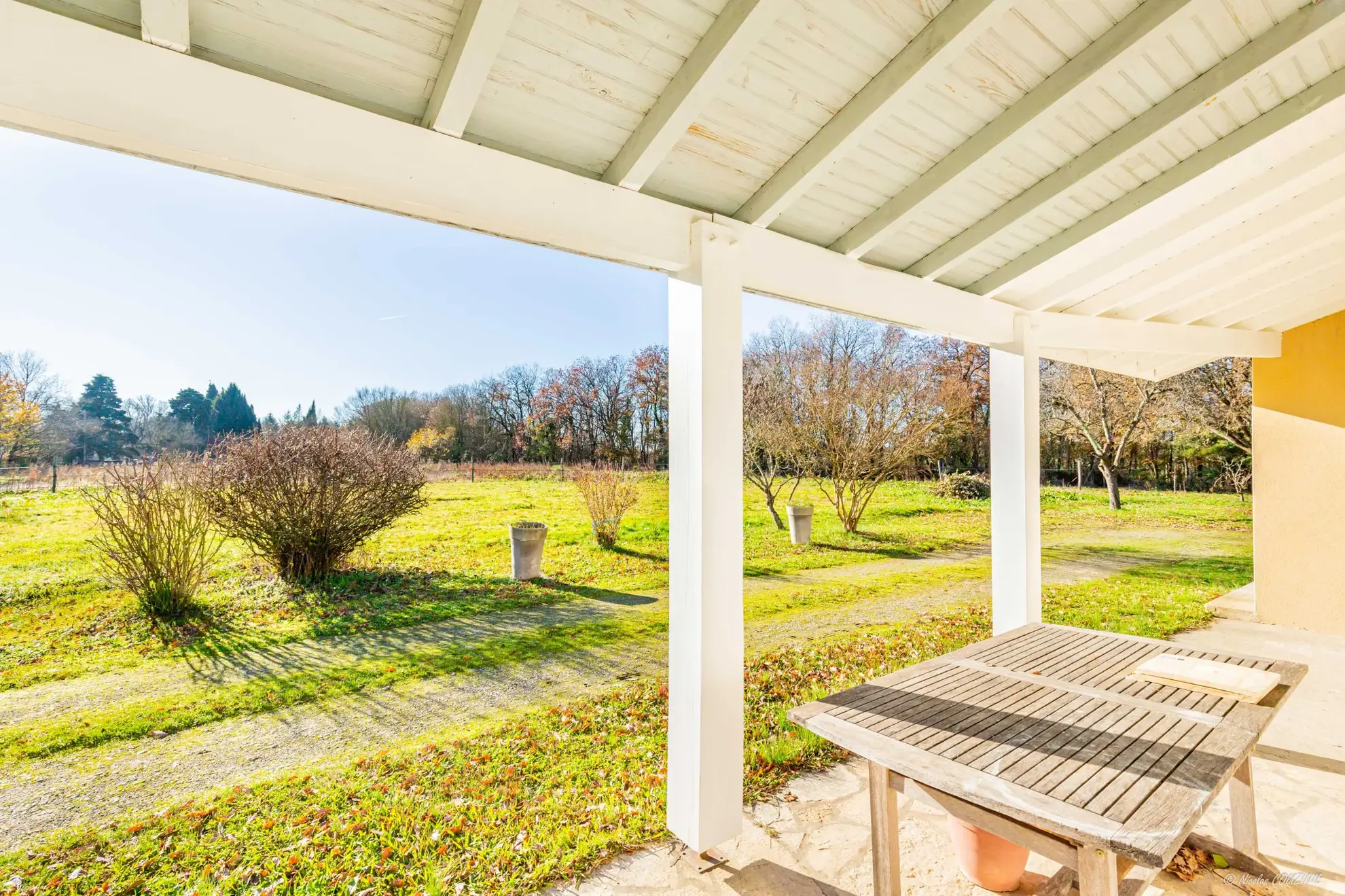 Maison familiale avec terrain spacieux à Fousseret - 4 chambres, bois privé, proximité village 