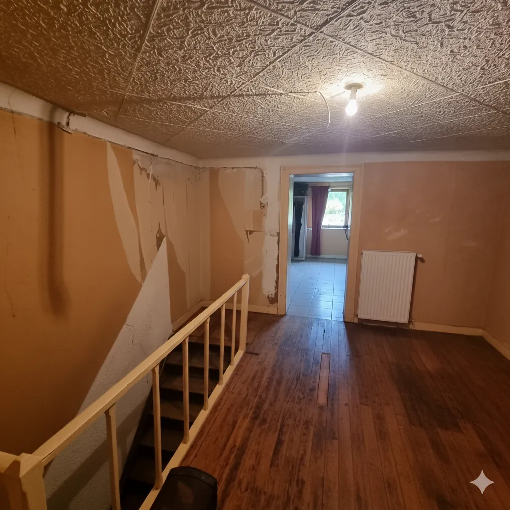 Maison à rénover 137 m² à Bisten-en-Lorraine, potentiel et prix attractif 