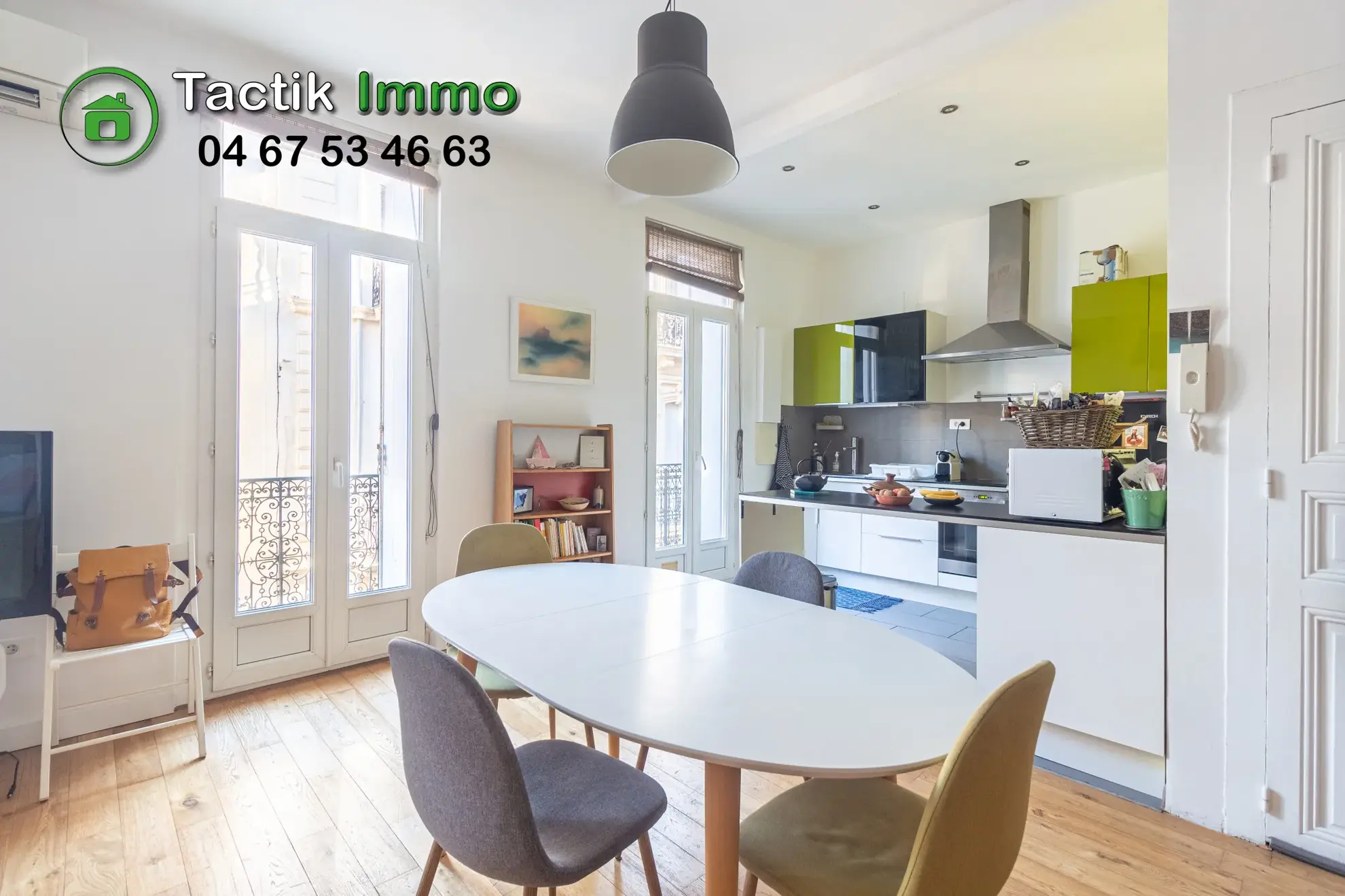 Appartement 2 pièces en vente au centre de Sète avec balcon et proximité des commerces 