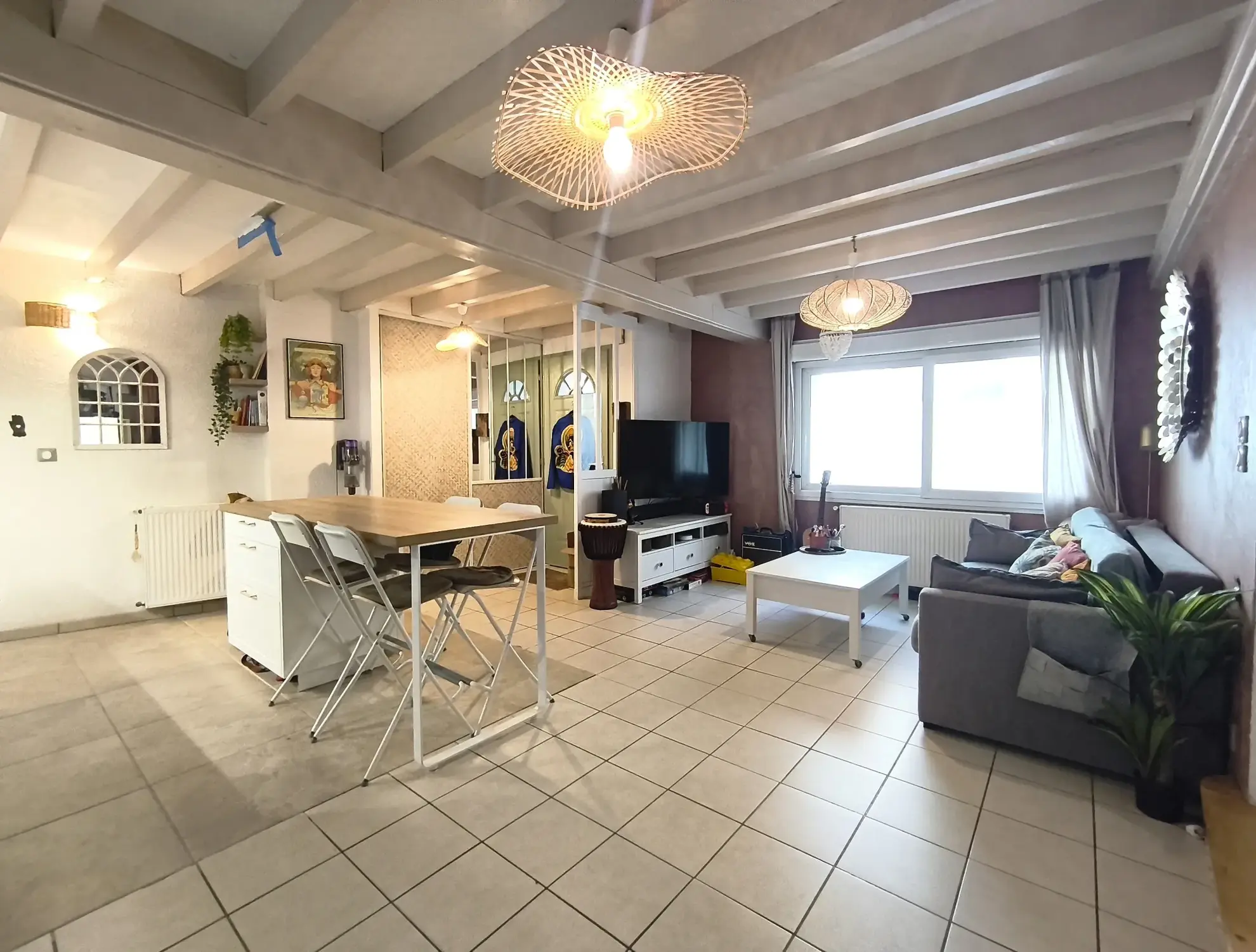 Appartement duplex de 75 m² avec cour privée à Bourg de Péage - Opportunité à saisir 