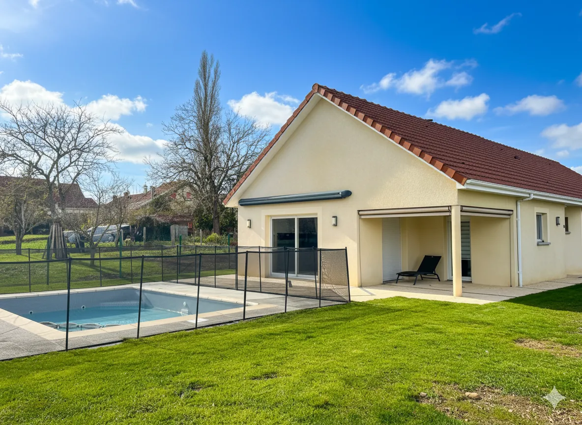 Vente maison individuelle avec piscine à Saulx-de-Vesoul (70240) - 105 m²