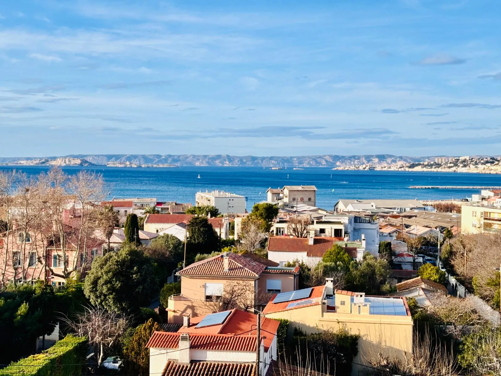 Appartement T3 avec Vue Mer à Marseille 8ème - Dernier étage 