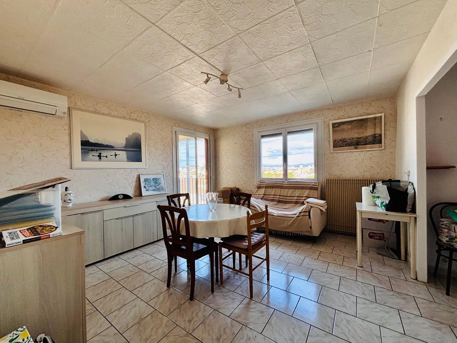 Appartement T3 avec Vue Mer à Marseille 8ème - Dernier étage 