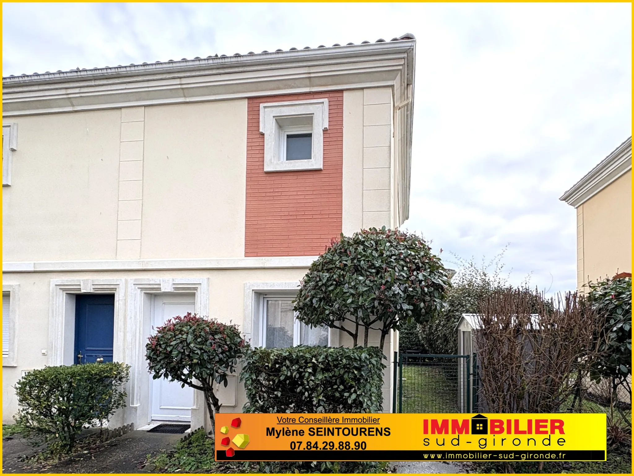 Maison duplex à Toulenne près de Langon - 47,25 m² avec terrasse