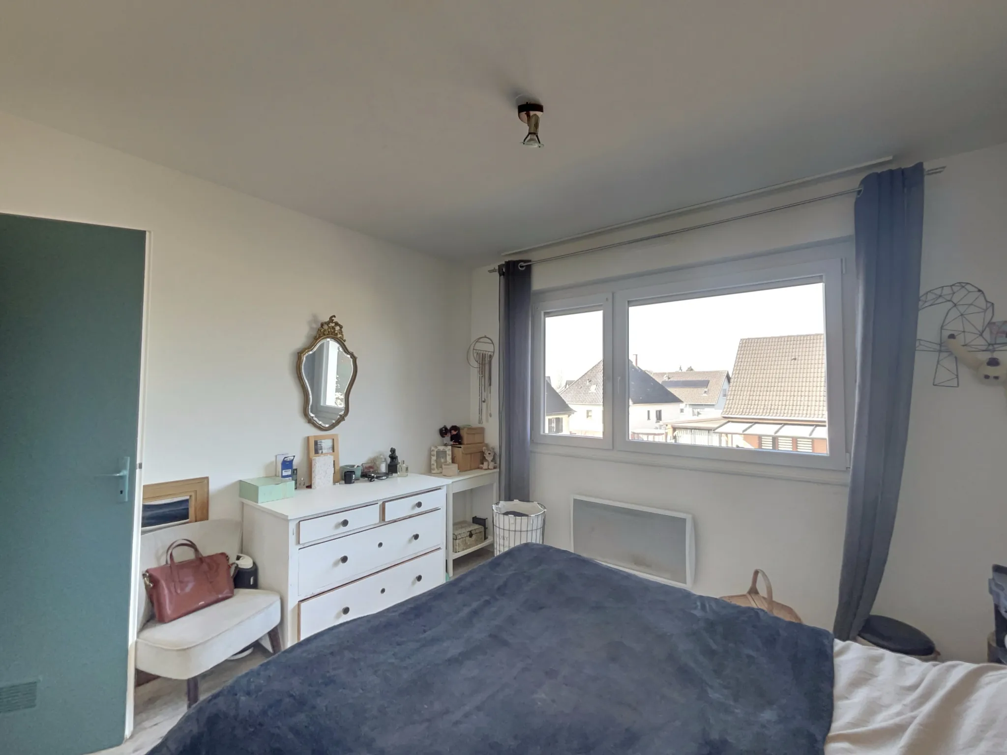 Bel appartement 4 pièces avec balcon, cave et parking à Reichstett près Strasbourg 