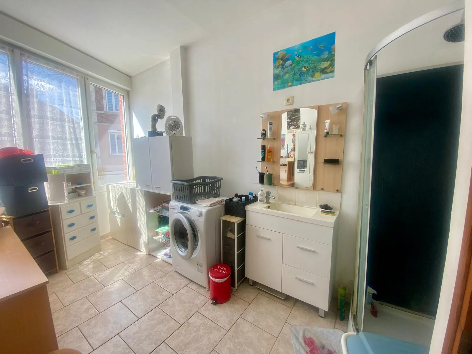 Maison à vendre à FRESNOY-LE-GRAND avec 3 chambres et potentiel d’aménagement 