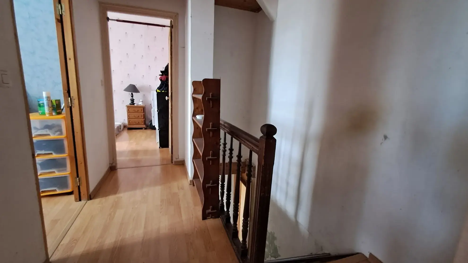 Maison à vendre à FRESNOY-LE-GRAND avec 3 chambres et potentiel d’aménagement 