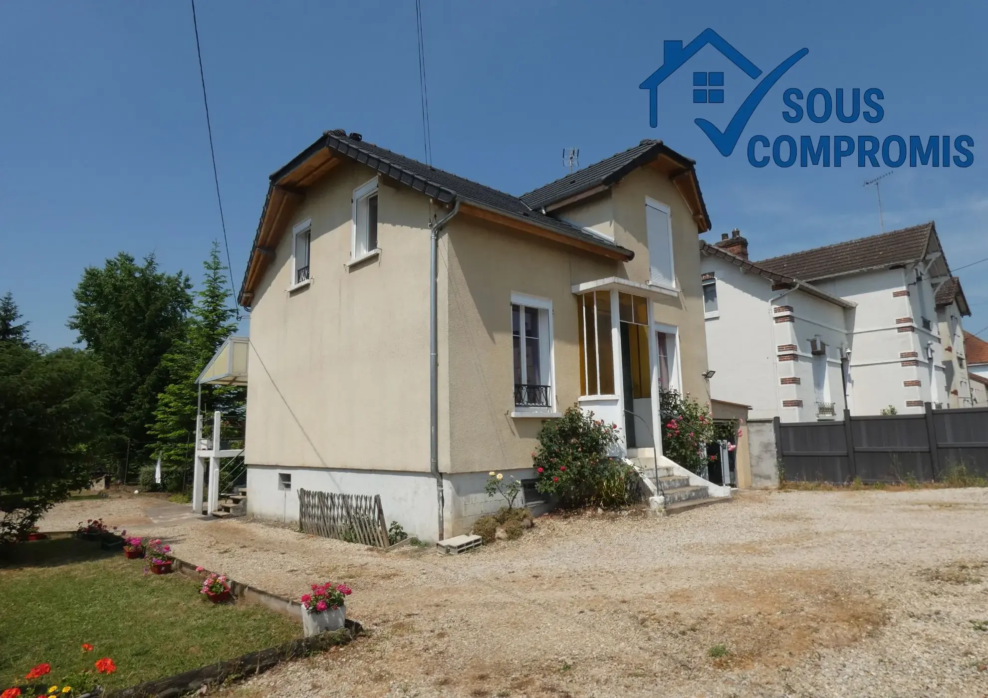 Maison lumineuse de 107 m² avec grand terrain clos à Migennes