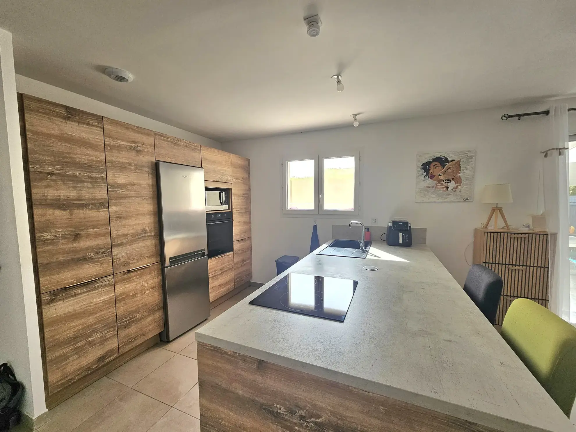 Villa récente 3 chambres à Pomerols, proximité plages, conforme RT 2020 