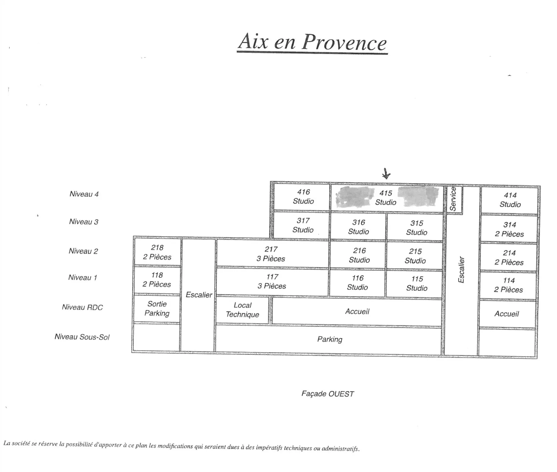 Studio de 27 m² à vendre à Aix-en-Provence avec rendement attractif 