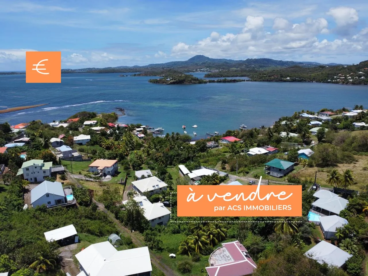 Terrain constructible avec vue mer au ROBERT, 774 m² – Quartier Pointe la Rose