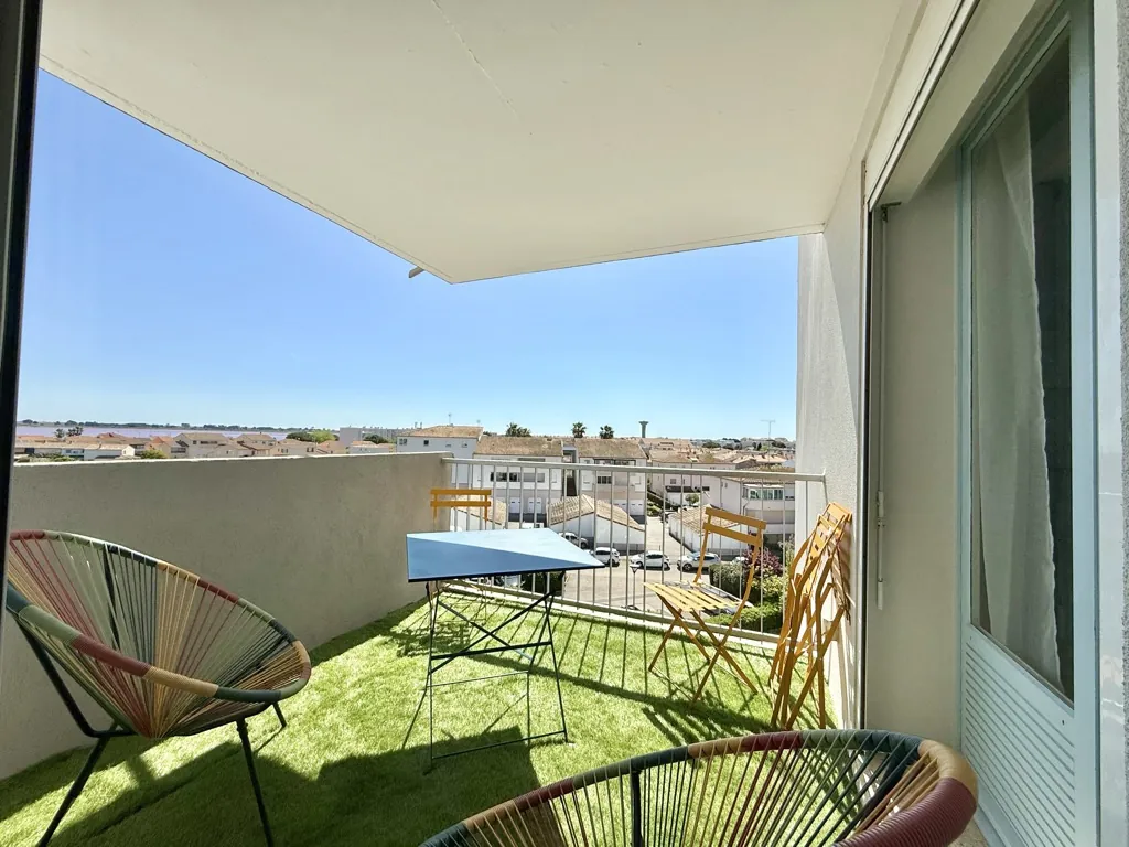 Charmant appartement T3 au Grau-du-Roi avec balcon et vue dégagée