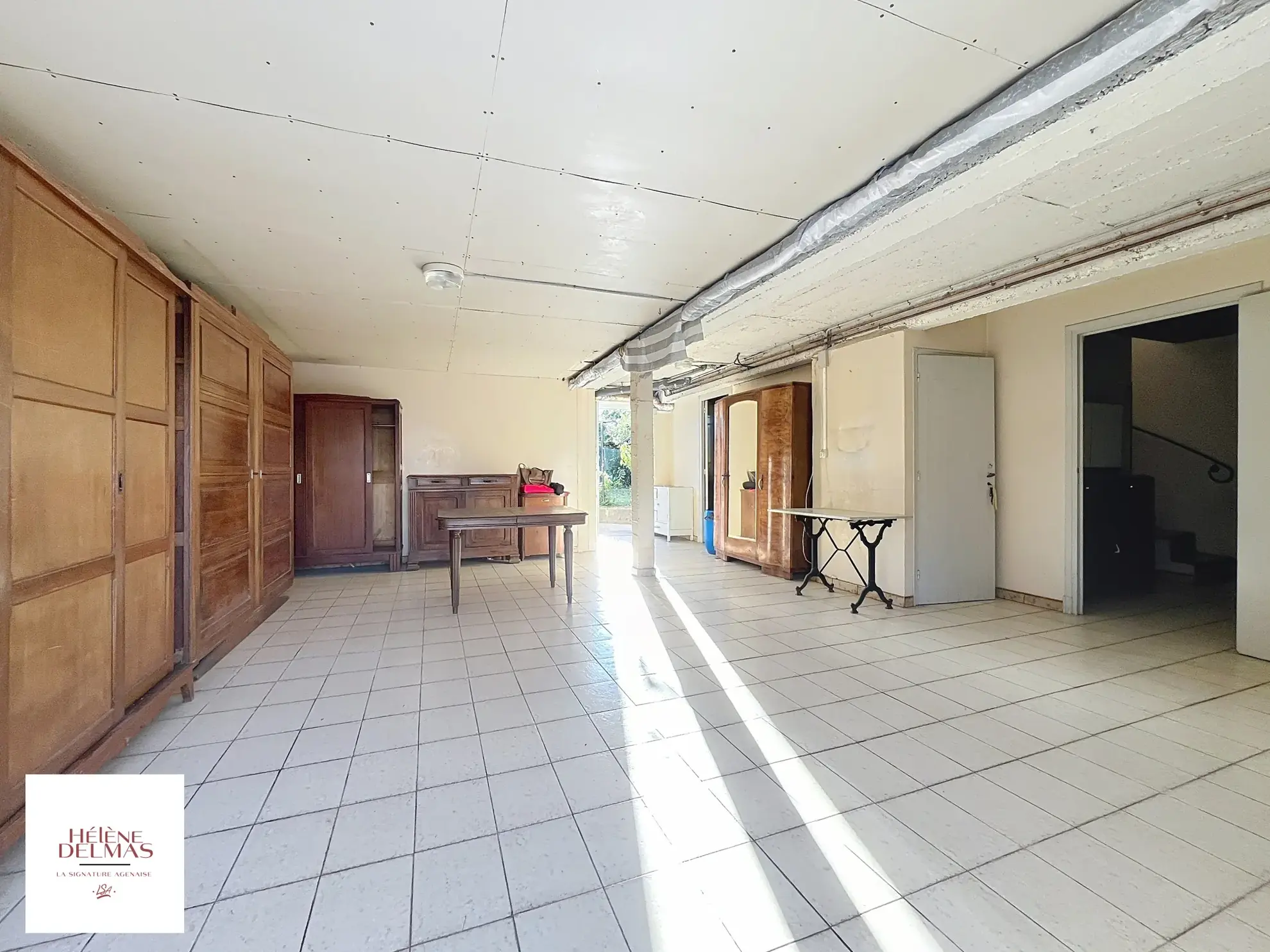 Maison de ville avec jardin à vendre à Agen, fort potentiel 