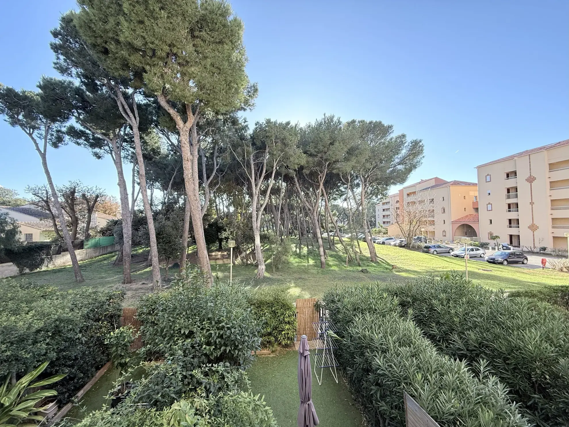Studio meublé avec loggia et garage à Six Fours les Plages