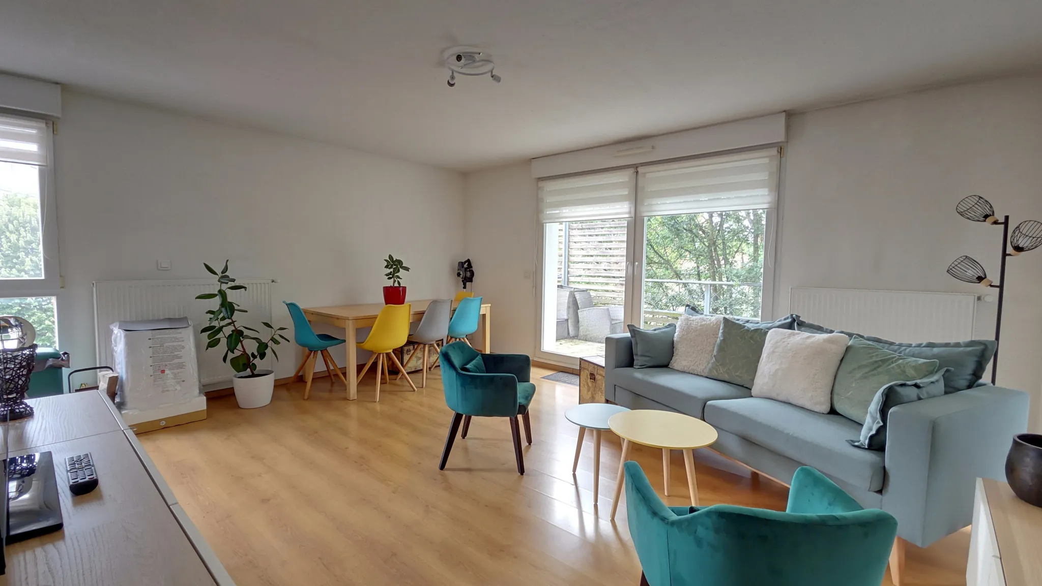 Appartement 2 pièces lumineux avec terrasse à Strasbourg Polygone