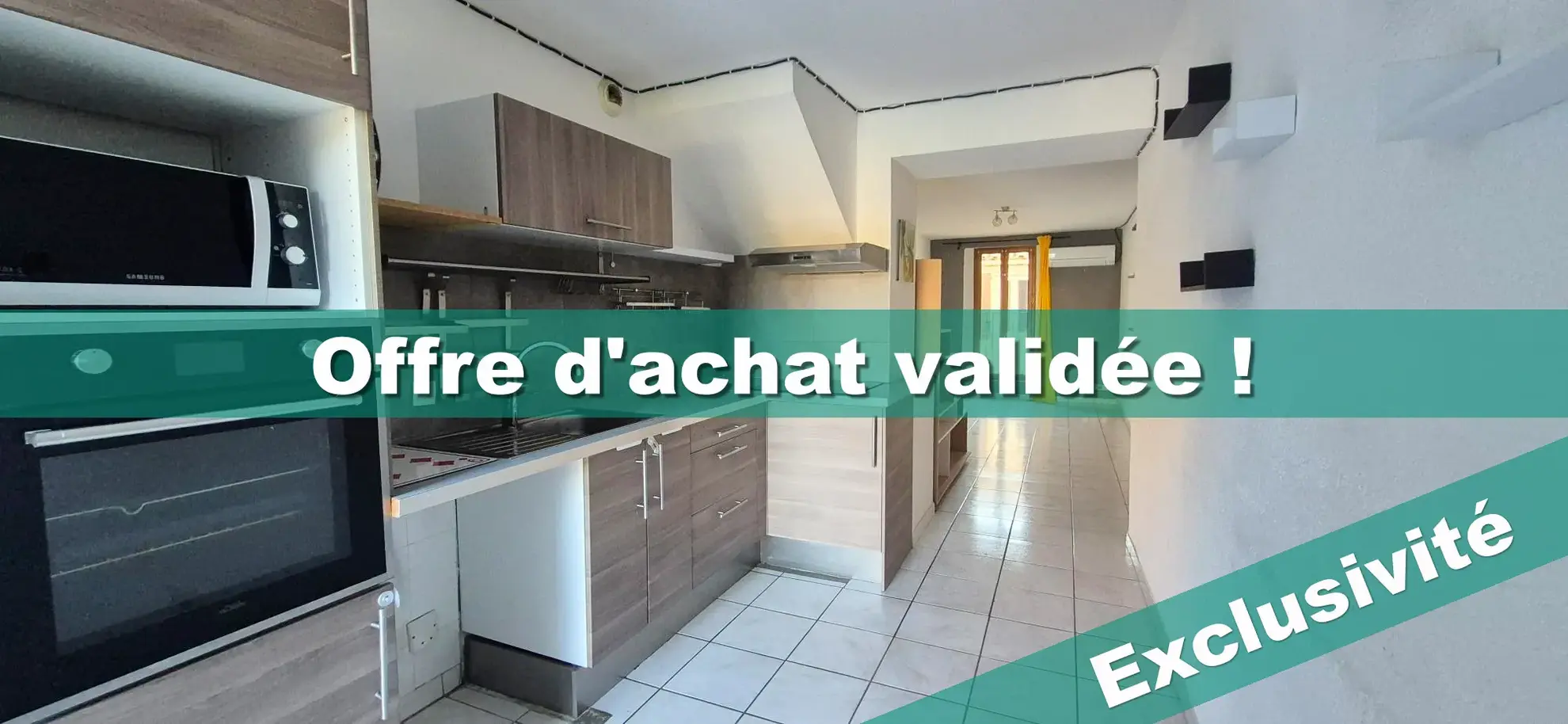 Appartement T3 d'environ 50 m² en duplex à Sainte Anne du Castellet