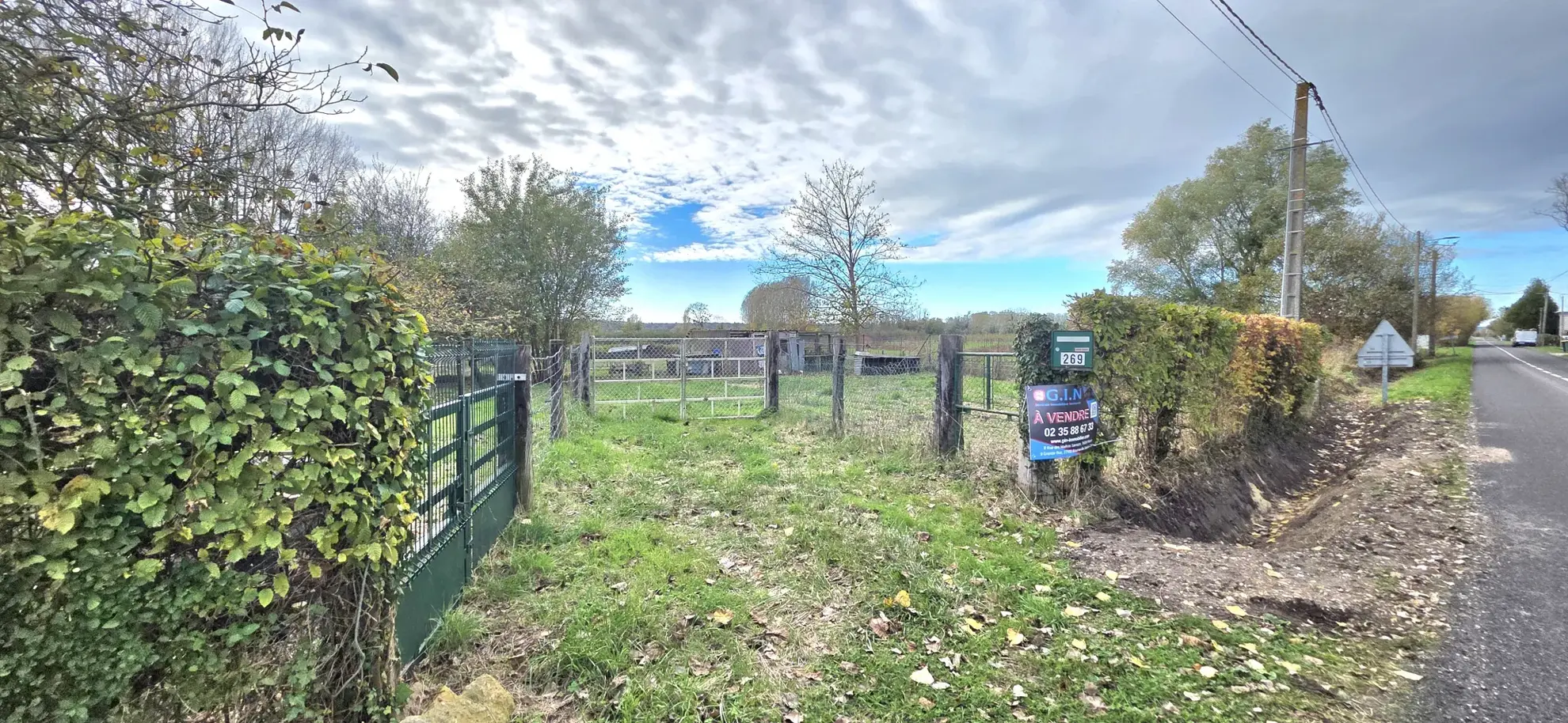 Terrain de loisir de 1340 m² à vendre à Heurteauville en Seine-Maritime 