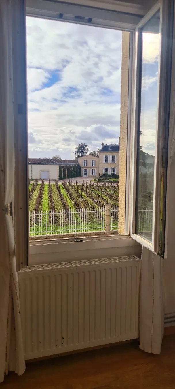 Charmante échoppe avec jardin et garage à Pomerol, vue sur vignoble
