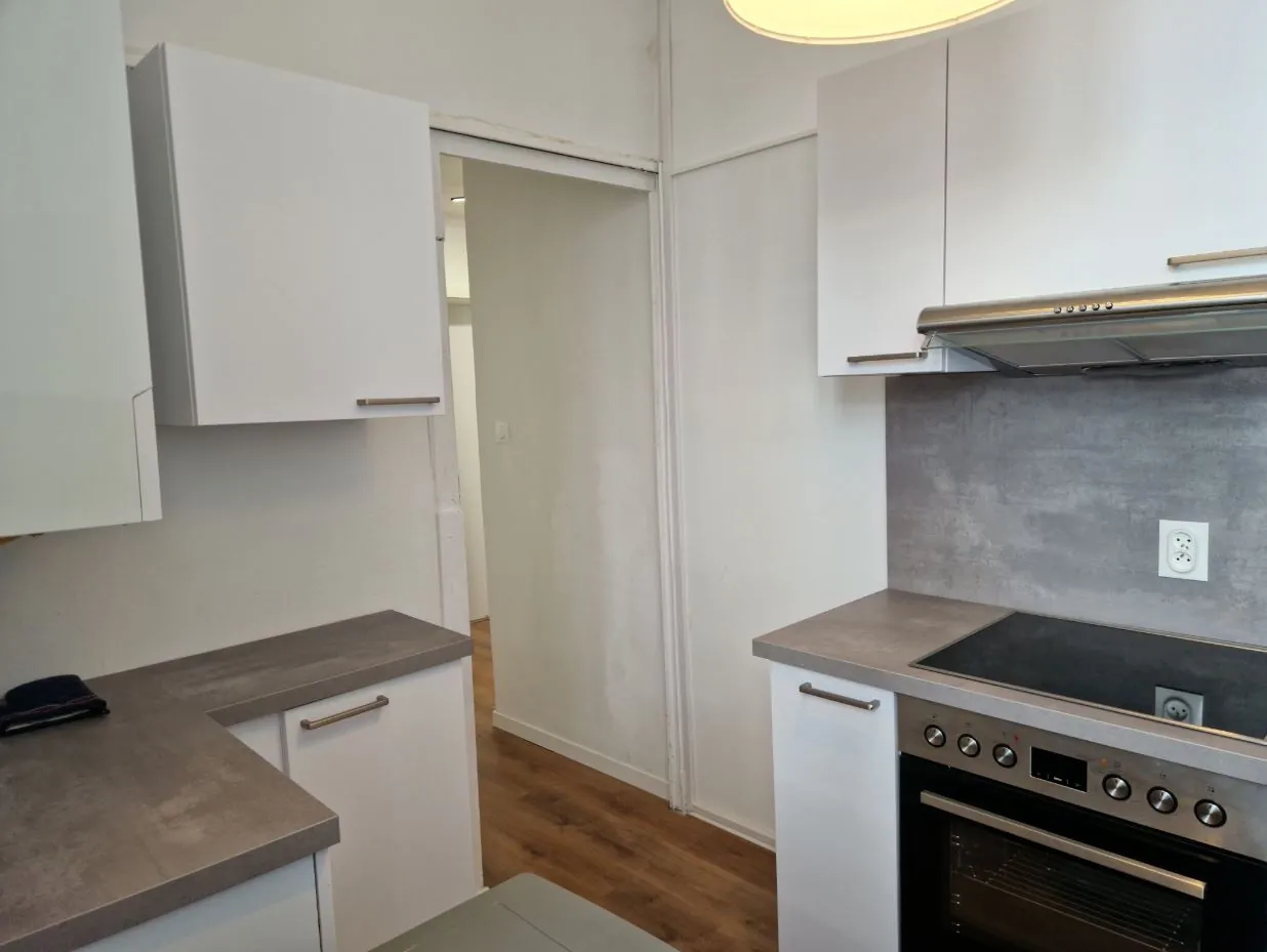 Appartement 3 pièces rénové à Strasbourg Centre avec cave et chauffage gaz 