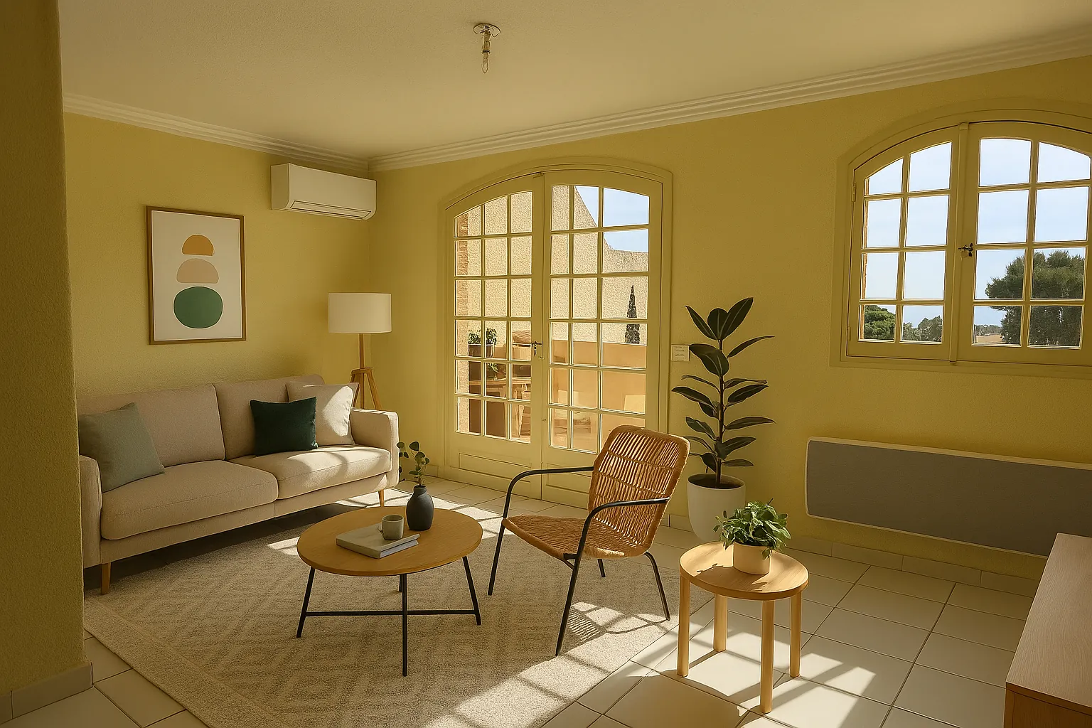 Charmant appartement 2 pièces avec terrasse et vue mer à Bandol