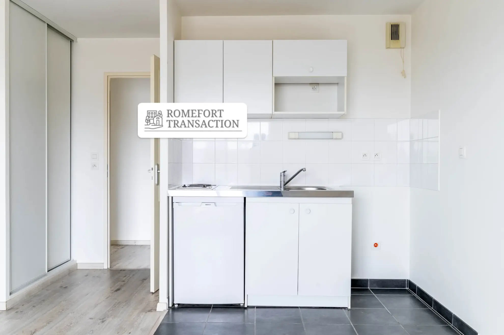 Appartement T2 de 42,85 m² avec terrasse et parking à Nantes Ronde Point de Paris 