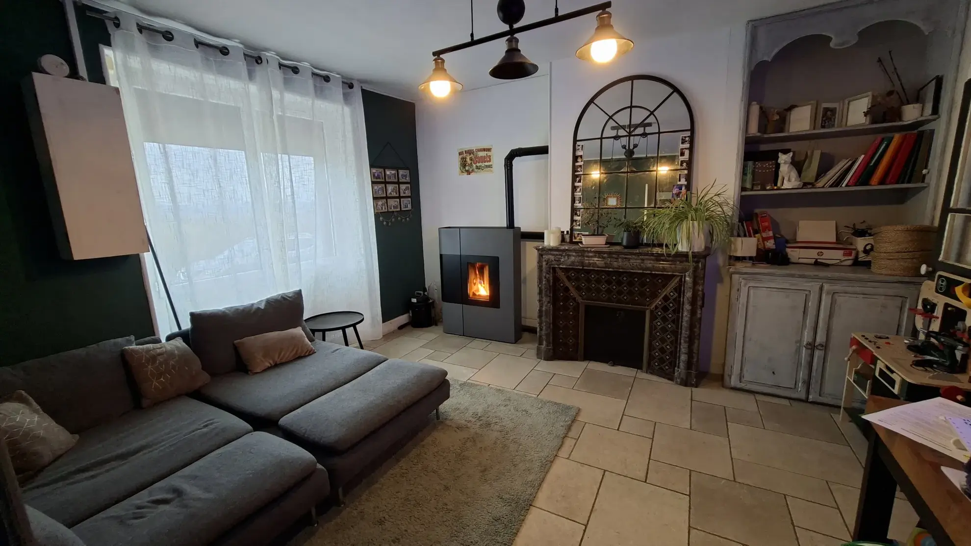 Maison rénovée avec vue campagne, 2/3 chambres à Mont-Saint-Sulpice 