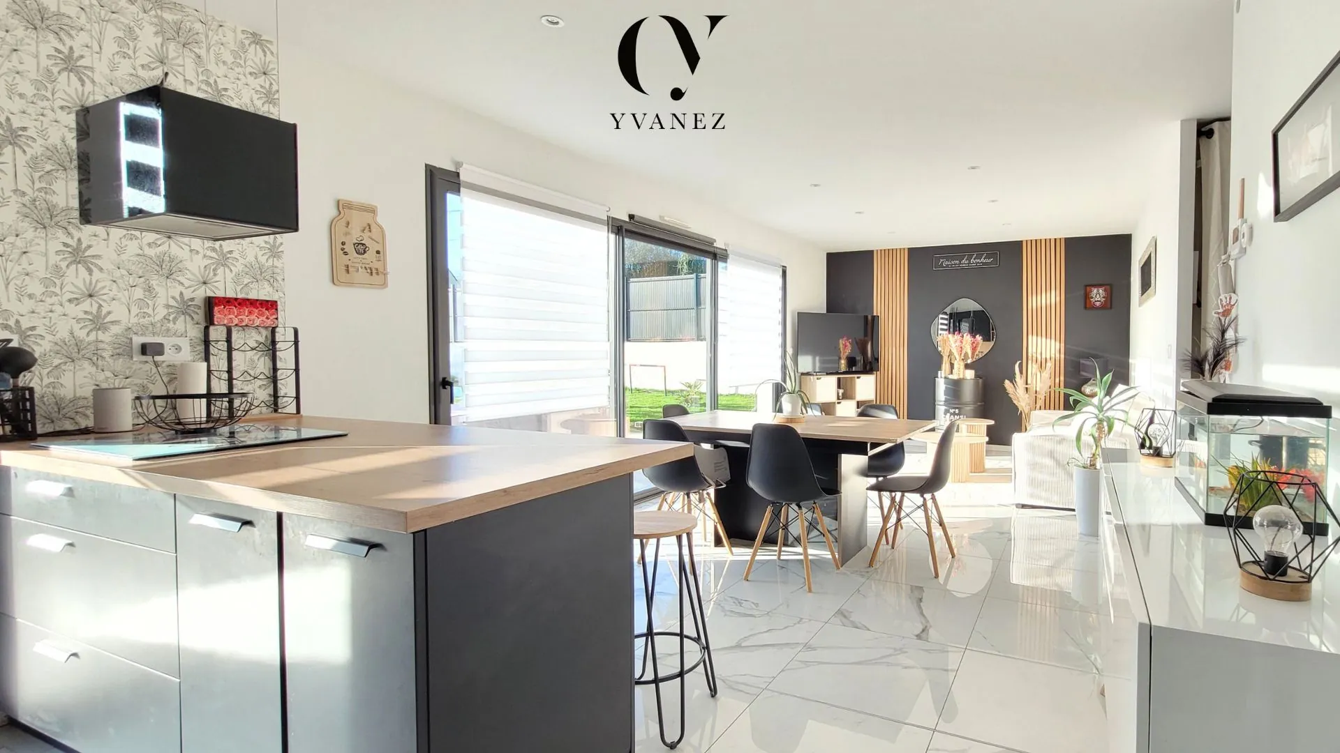 Maison neuve de 118 m2 avec 4 chambres, jardin et garage à Val d'Izé 