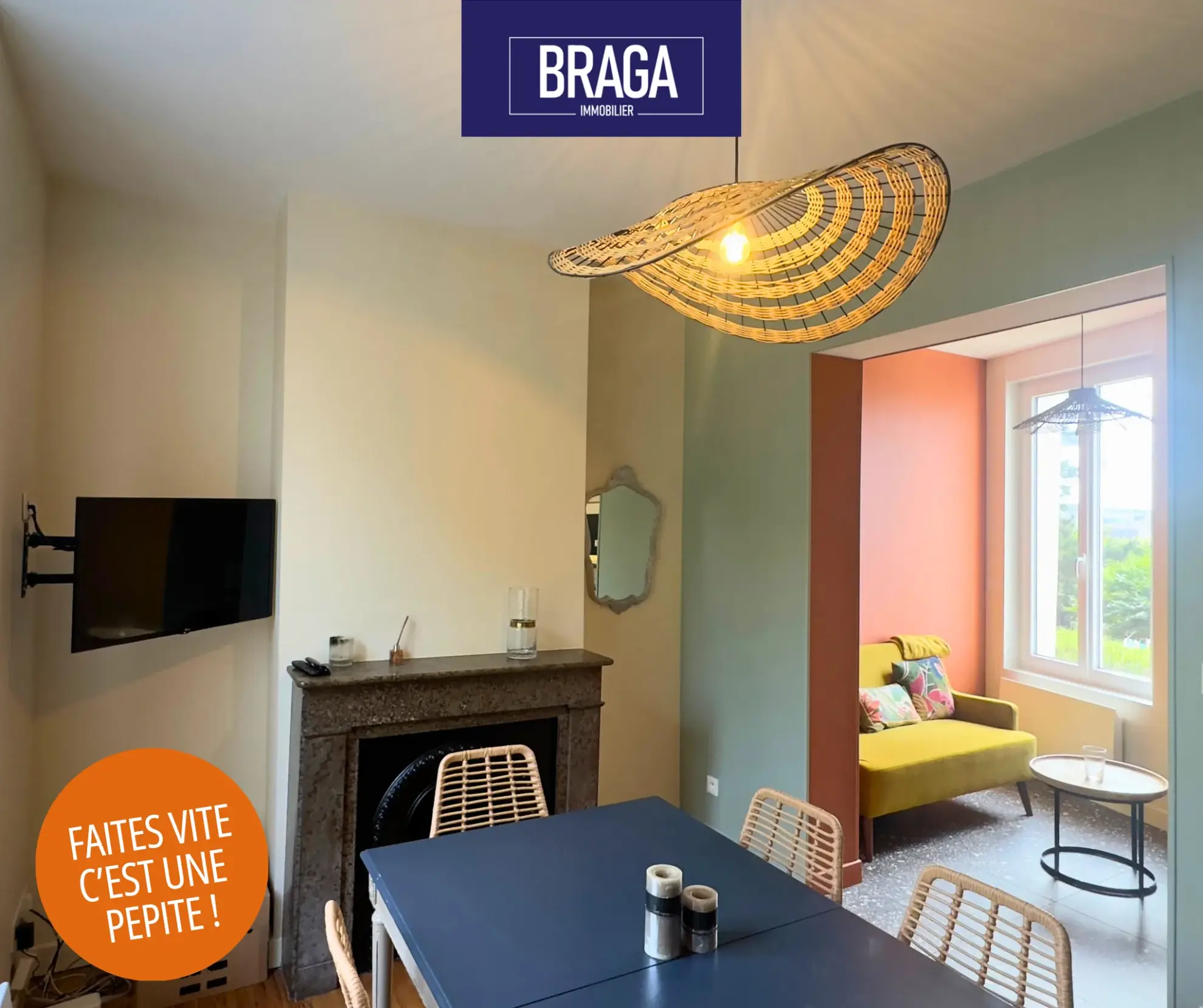 Maison de caractère rénovée face aux Remparts à Boulogne-sur-Mer