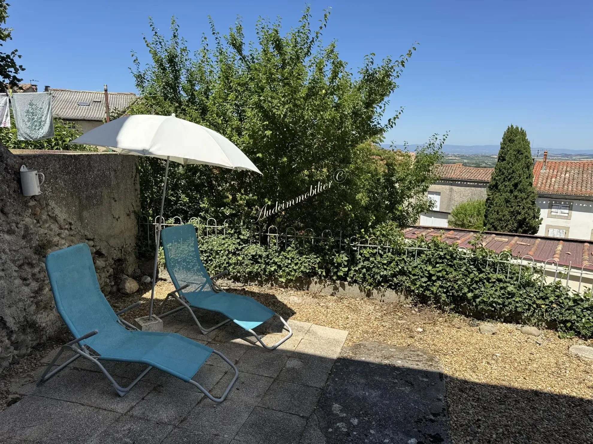 Maison de village avec jardin dans le Razès proche Mirepoix 