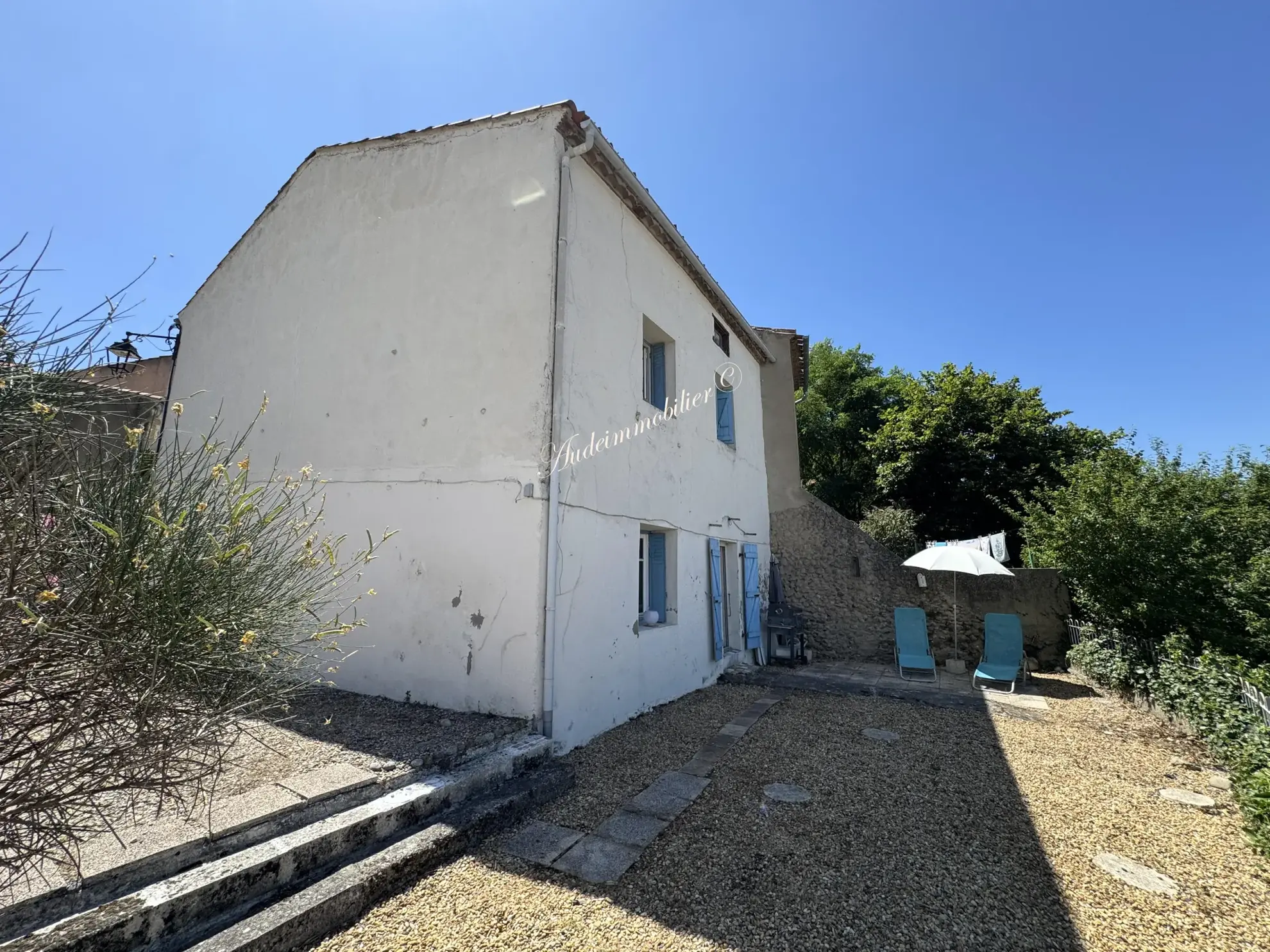 Maison de village avec jardin dans le Razès proche Mirepoix 