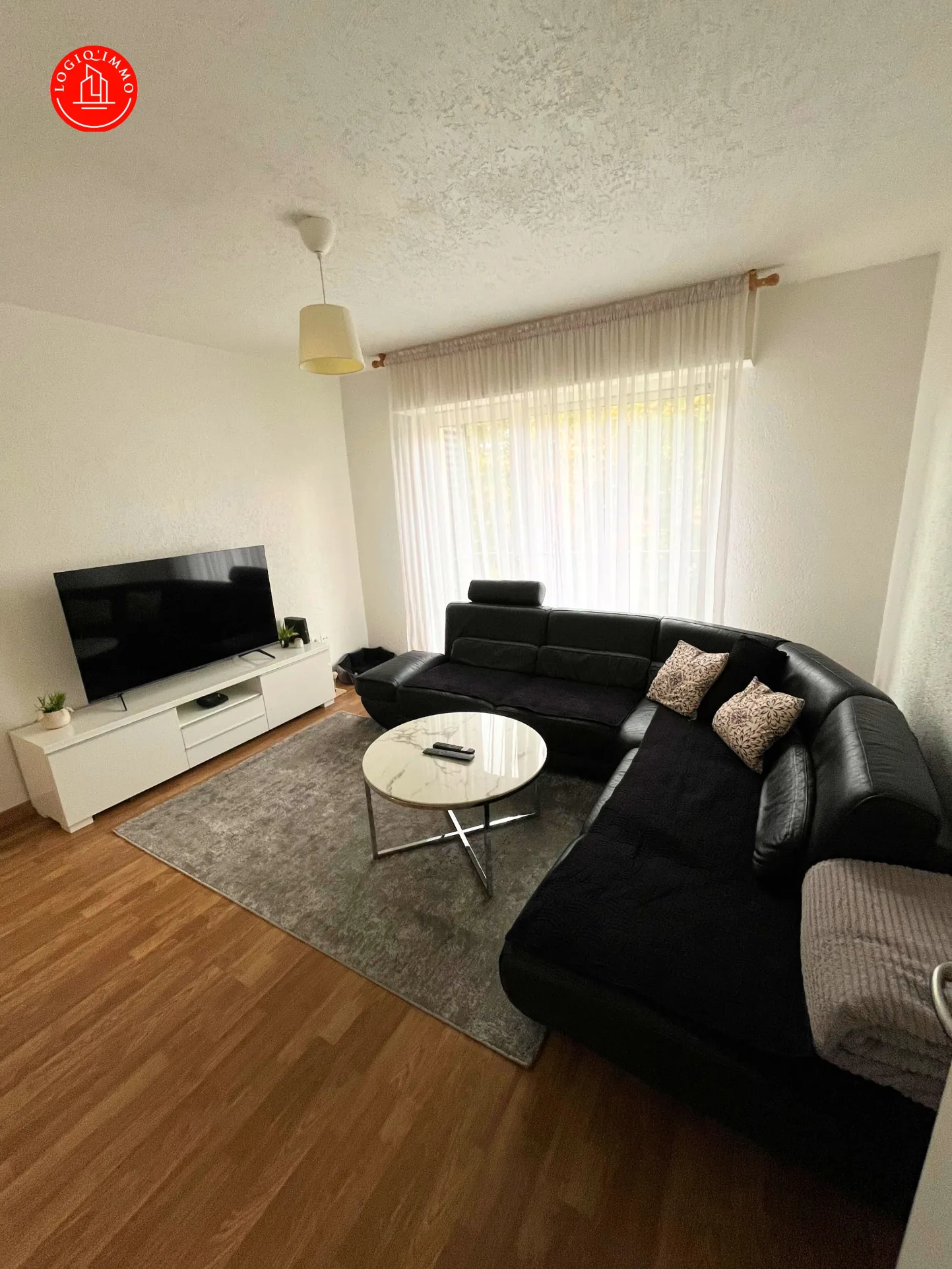 Magnifique appartement F3 rénové avec deux balcons à Mulhouse