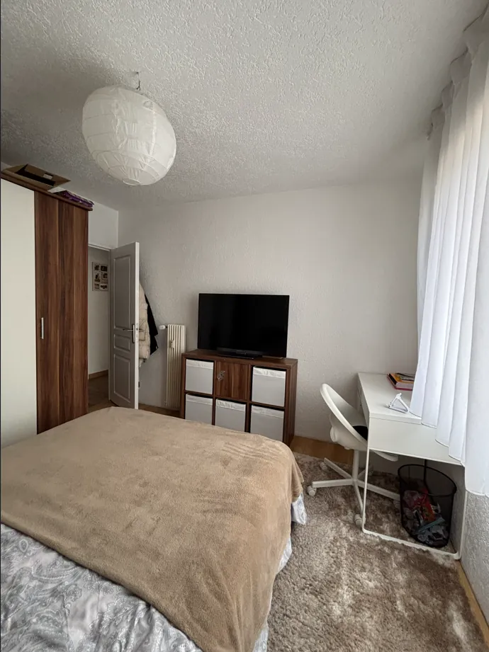 Appartement F3 rénové à Mulhouse avec deux balcons - 56 m²