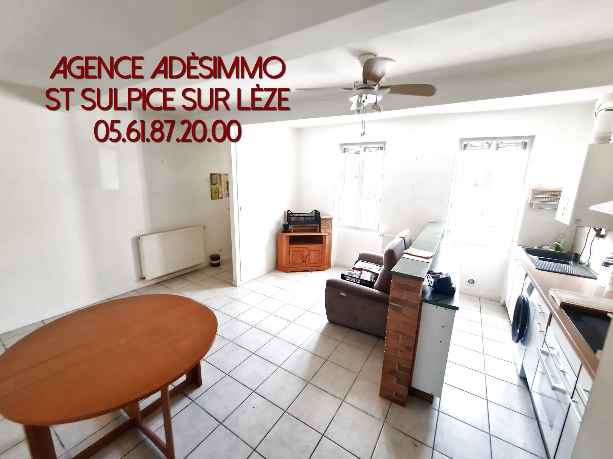 Maison de village 90 m² avec terrasse et jardin à proximité de Toulouse 