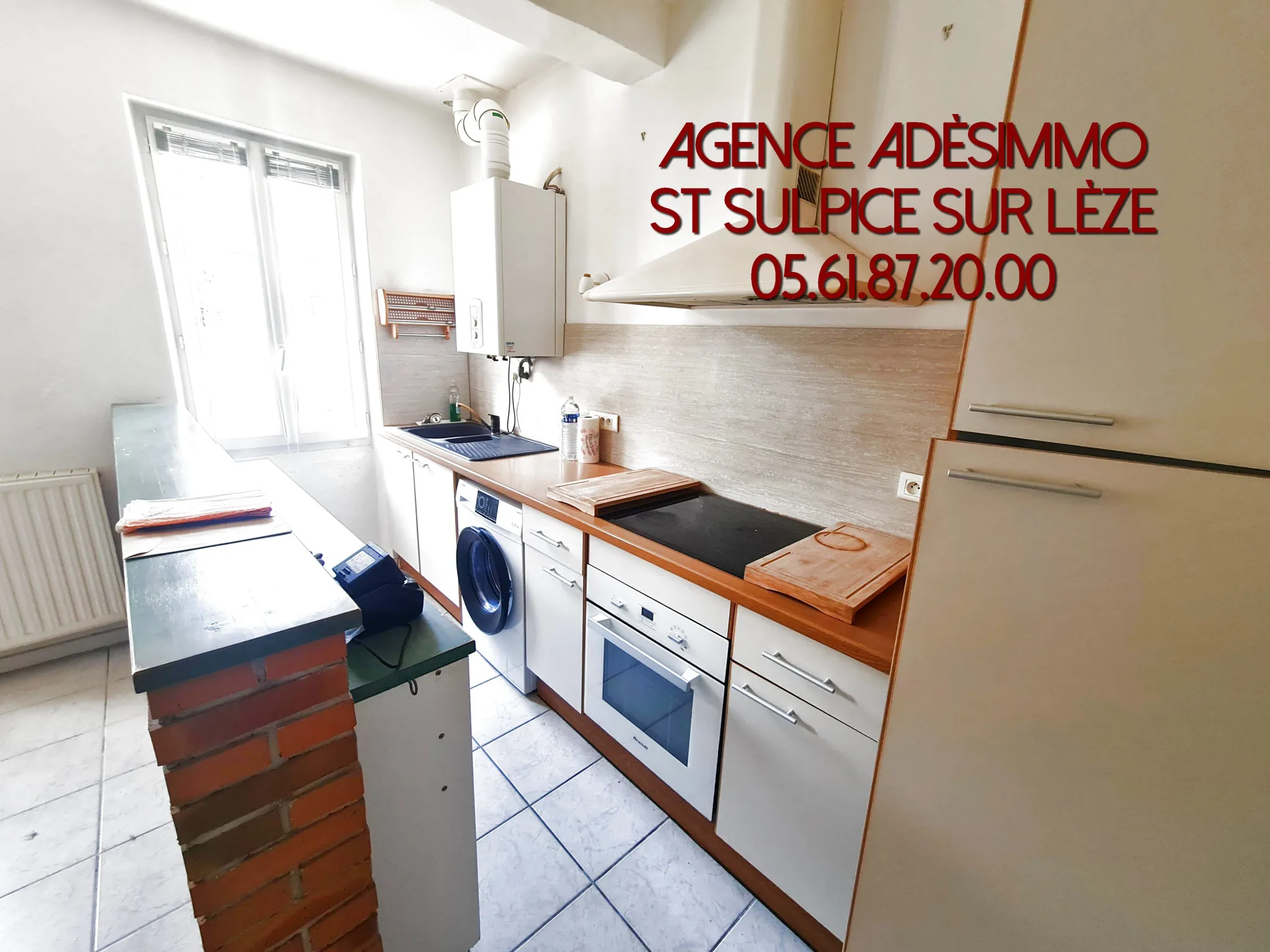 Maison de village 90 m² avec terrasse et jardin à proximité de Toulouse 