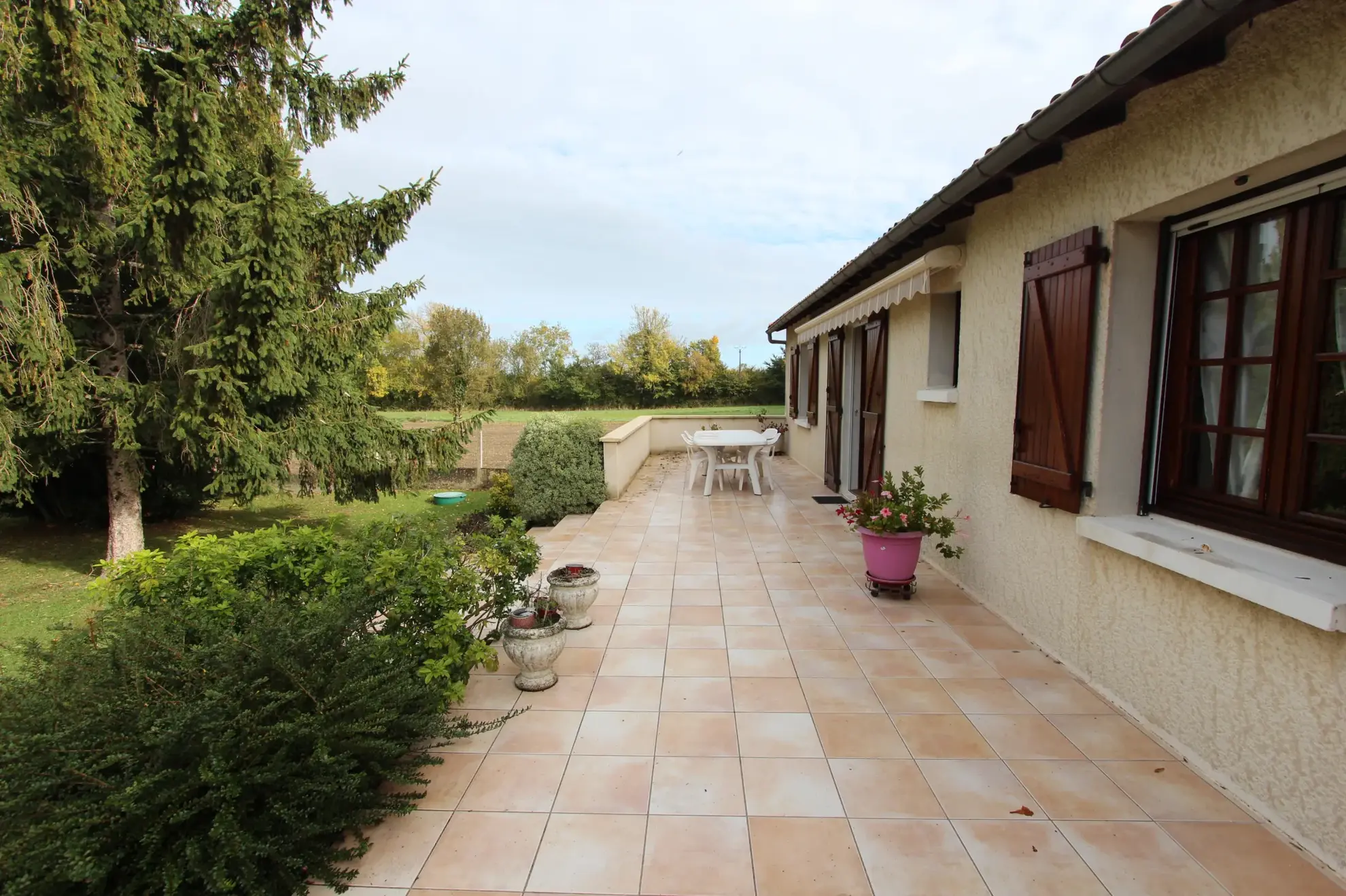Belle maison jumelée de 3/4 pièces avec jardin à Wittelsheim 