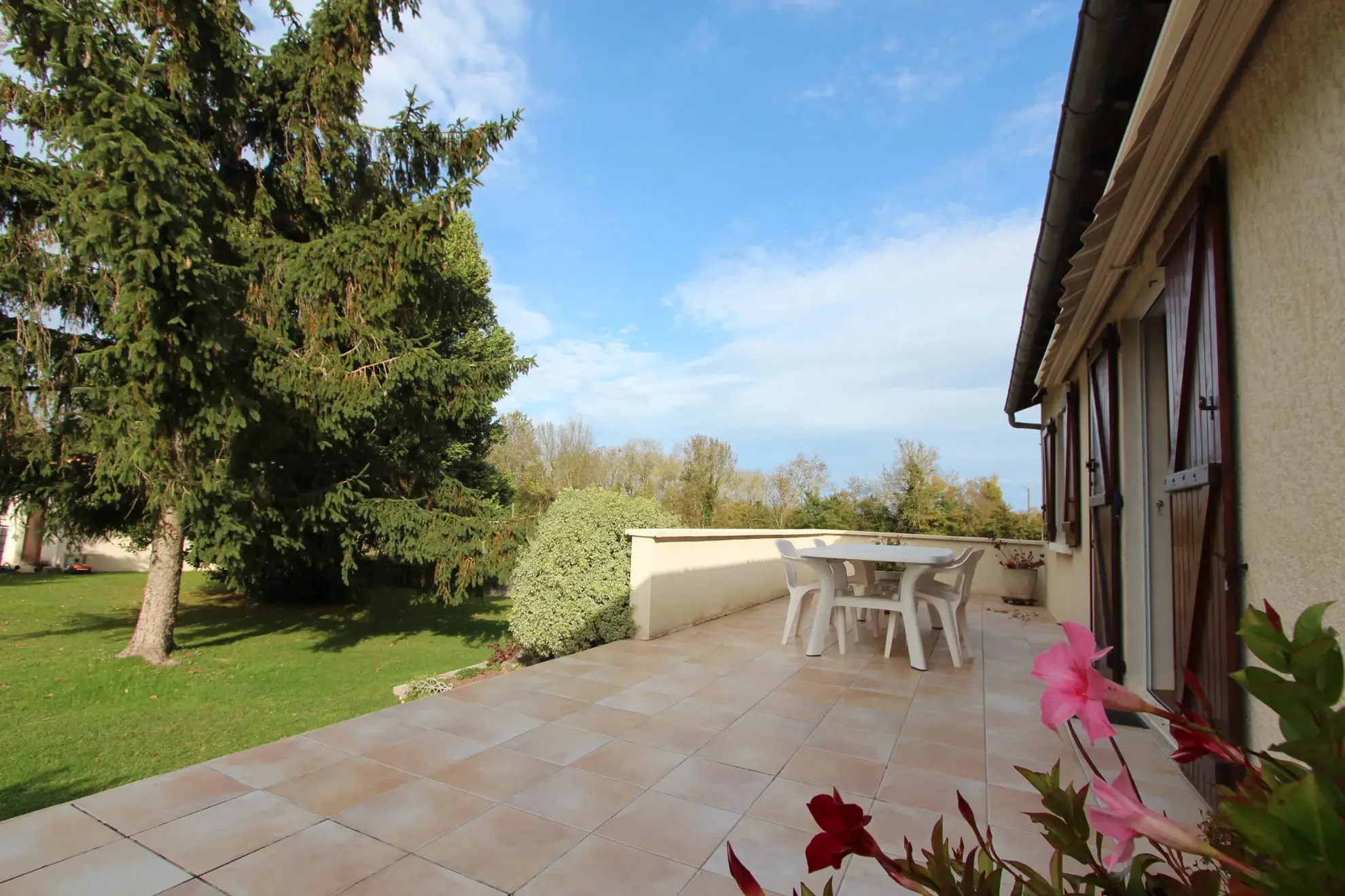 Belle maison jumelée de 3/4 pièces avec jardin à Wittelsheim 