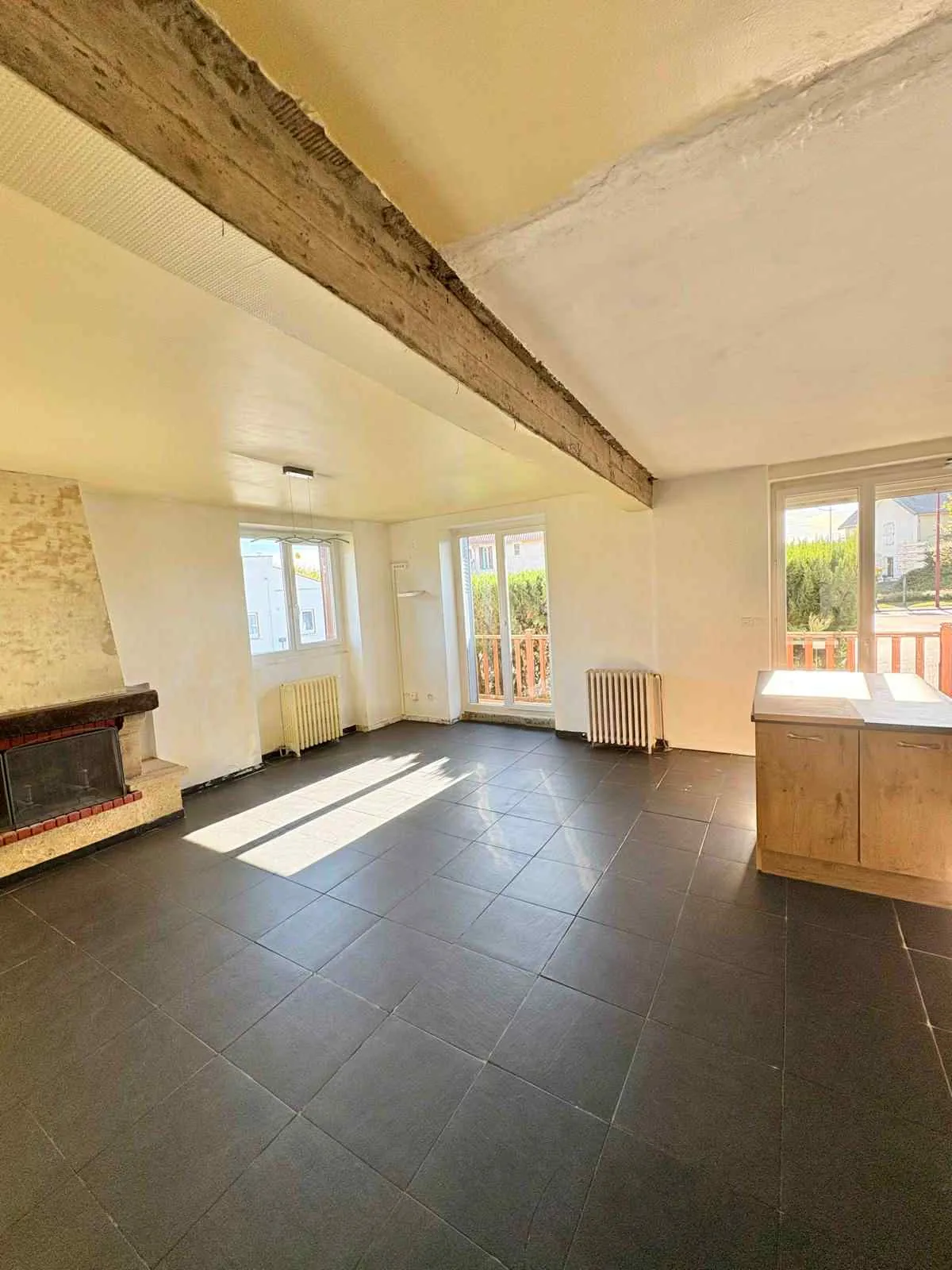 Très grande maison familiale avec jardin, garage et panneaux solaires à Chatel-Guyon 