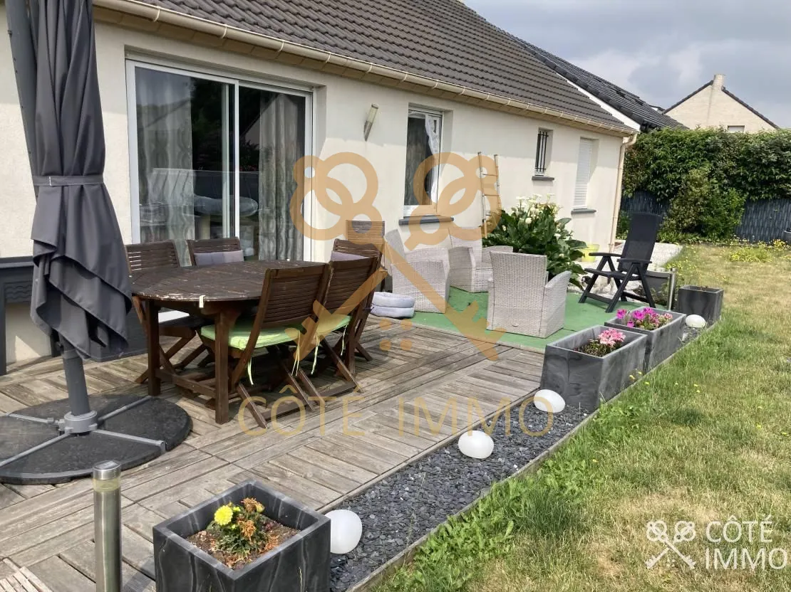 Maison individuelle récente avec 3 chambres à Wahagnies proche Lille 