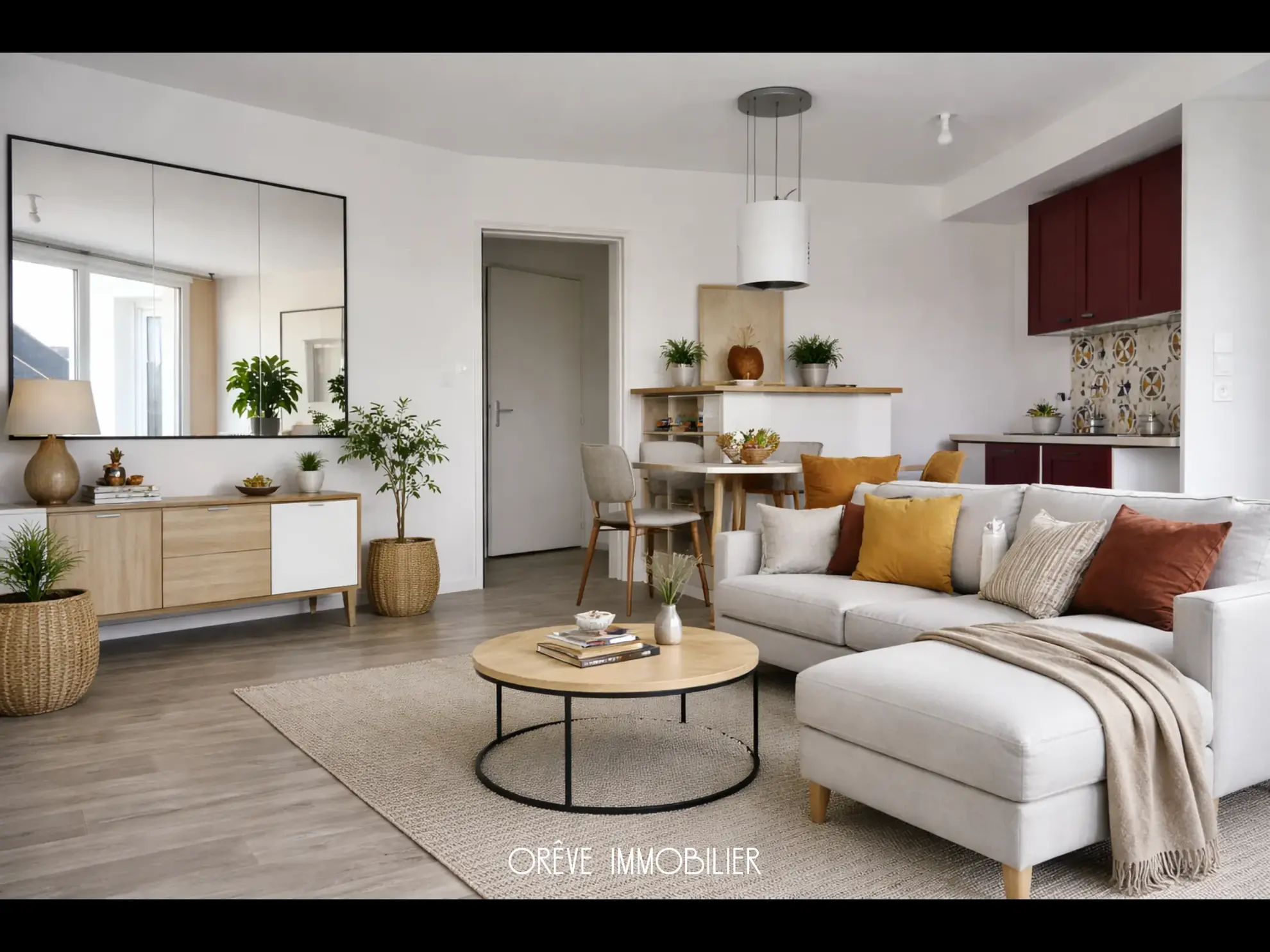 Appartement 3 pièces de 61,43 m² avec balcon et parking à Chartres de Bretagne