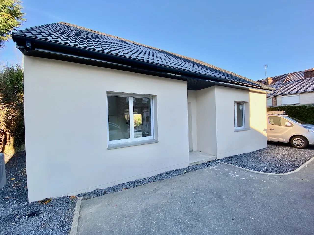 Maison neuve de plain-pied à Hautmont avec 3 chambres et grand séjour