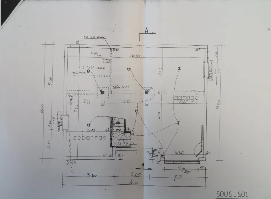 Maison 6 pièces à Guer centre-ville - 107 m² avec sous-sol et terrasse 