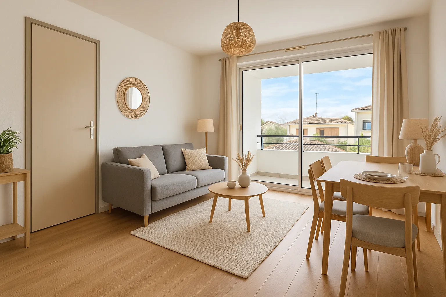 Charmant T2 de 35 m2 avec terrasse et parking à Cugnaux