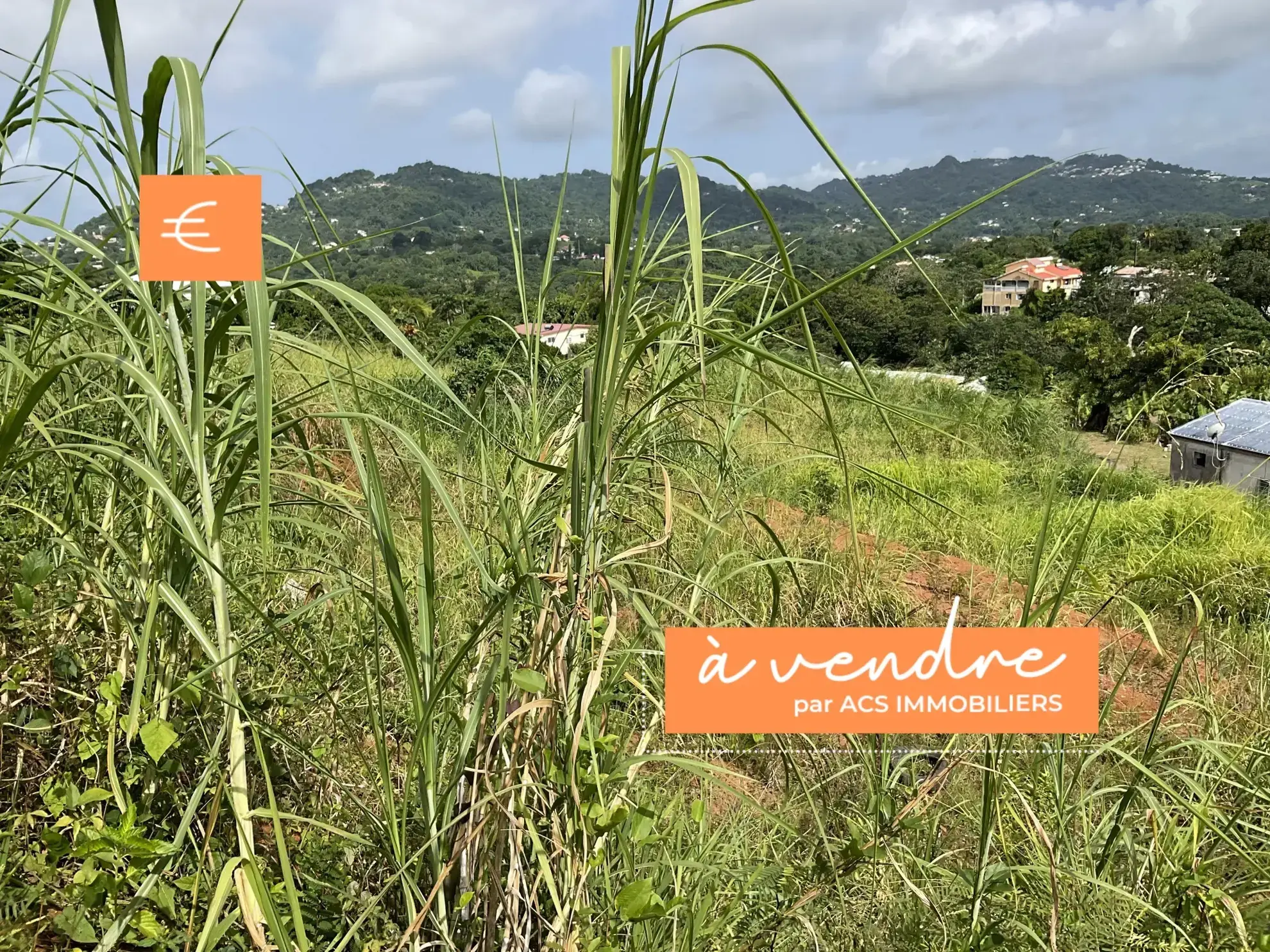 Terrain constructible de 516,25 m² au Robert avec vue dégagée