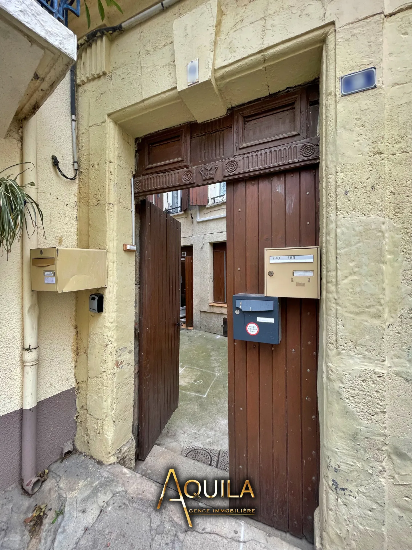 Appartement T1 calme avec balcon à Serignan, idéal pour investissement ou première acquisition 