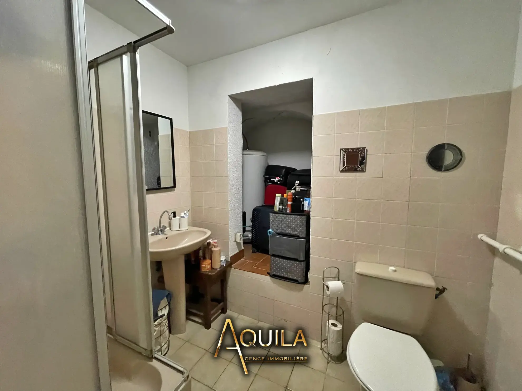 Appartement T1 calme avec balcon à Serignan, idéal pour investissement ou première acquisition 