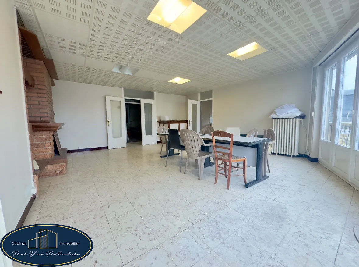 Longère à vendre à Sierville, 110 m², jardin, 3 chambres, calme en Seine-Maritime 