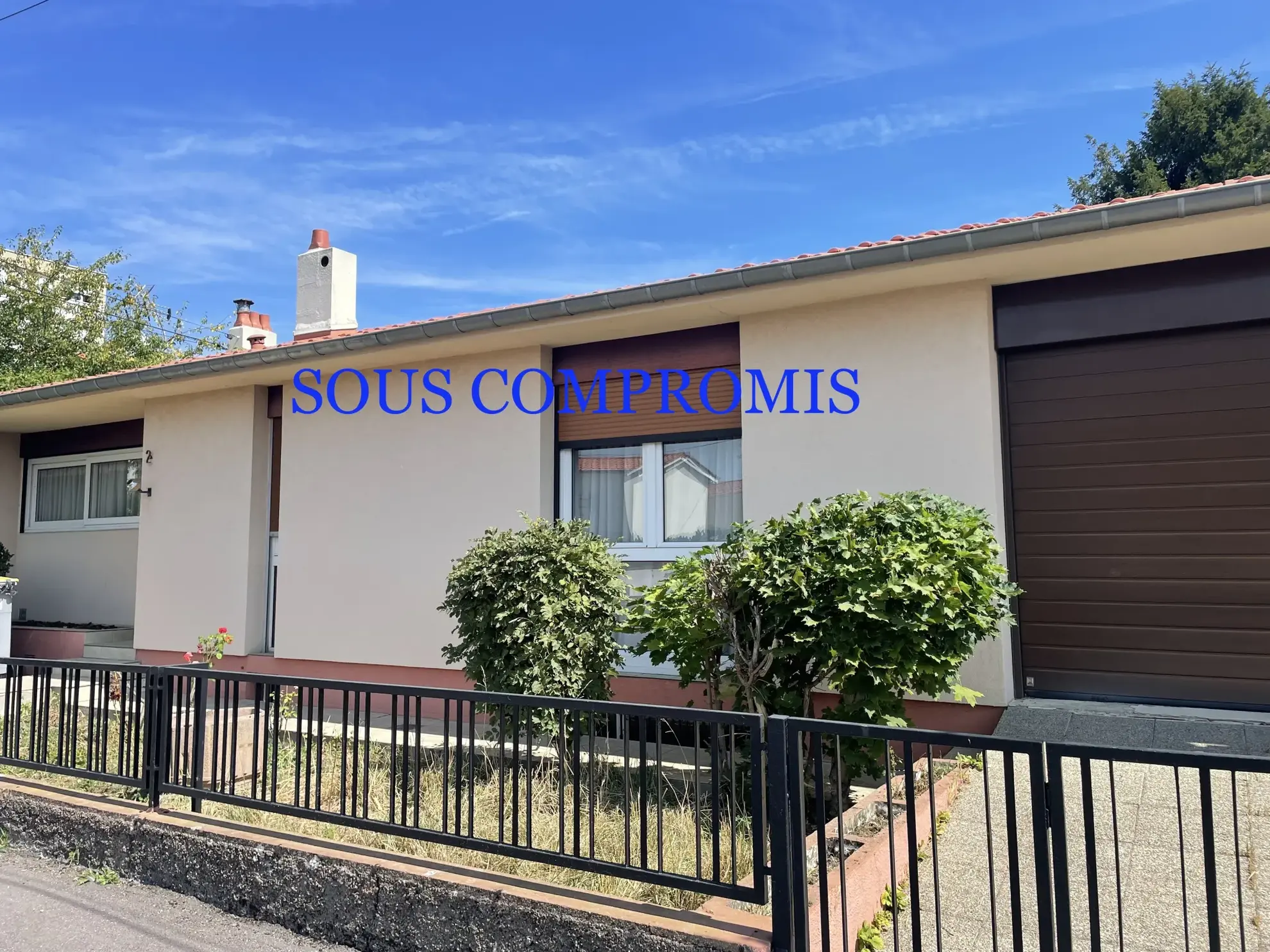 Maison de plain-pied à Metz avec jardin et garage