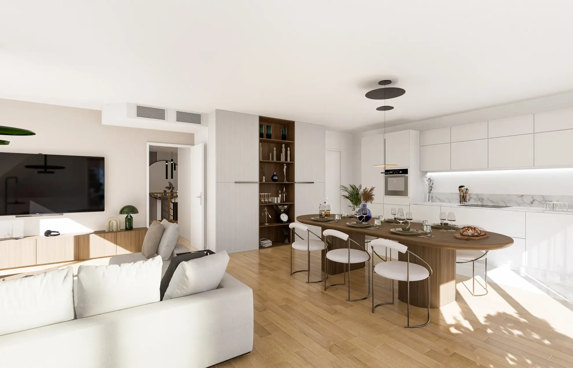 Appartement T2 de 32,78 m² avec terrasse au Plessis-Robinson